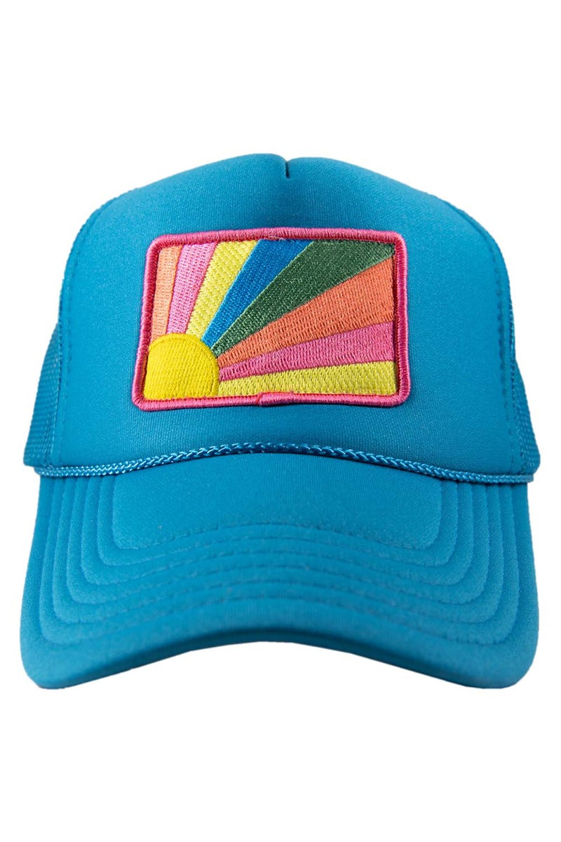 Bursting Sunshine Patch Foam Wholesale Trucker Hat