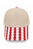 Red Wave Blank Two-Tone Wholesale Hat