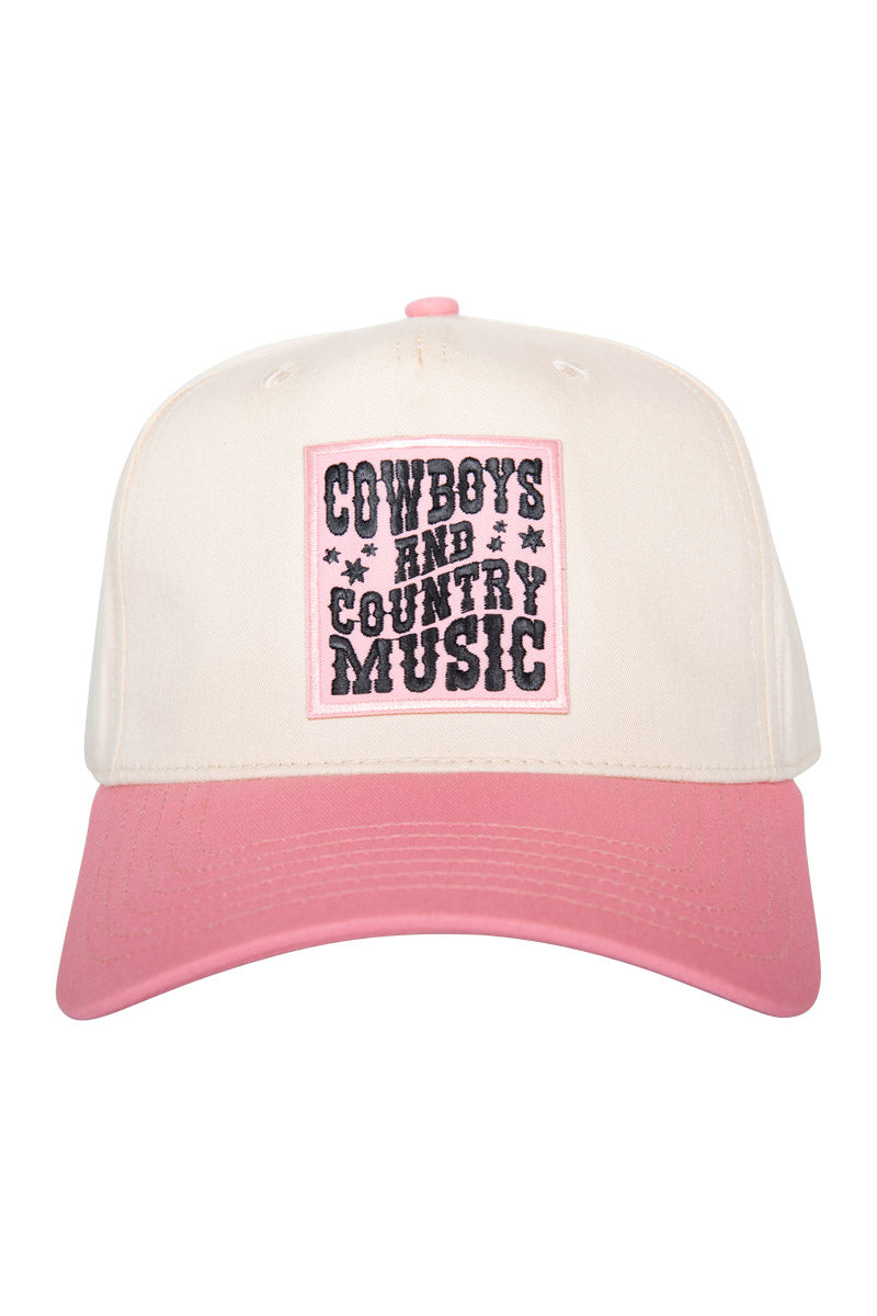 Cowboys & Country Music Wholesale Patch Two-Toned Hat