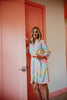 Pastel Happy Face Repeat Wholesale Robe for Women