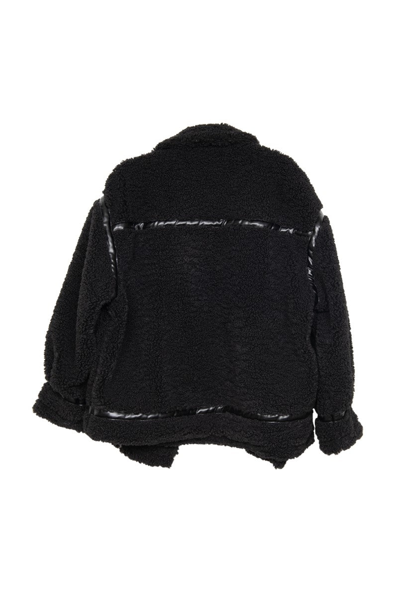 Black Sherpa Wholesale Jacket Women