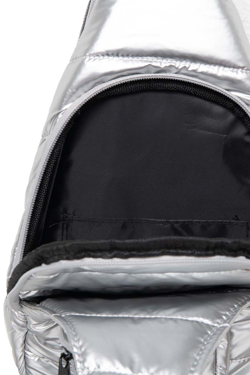 Silver Crossbody Wholesale Metallic Sling Bag