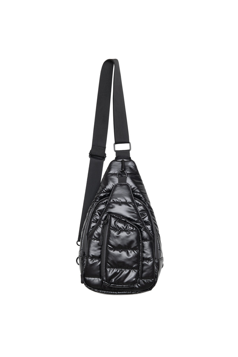 Black Metallic Wholesale Sling Bag