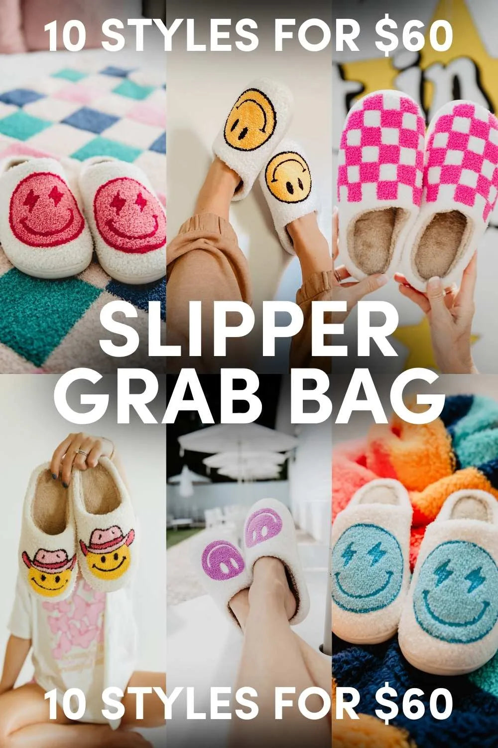 10 for $60 Slippers Variety Pack ($140 value)