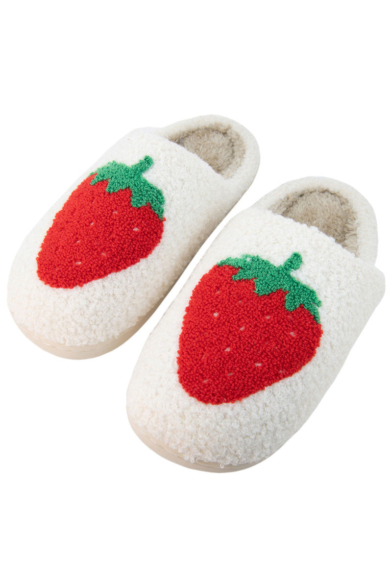 Large Strawberry Wholesale Women's House Slippers