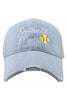 Softball Mom Wholesale Women's Denim Trucker Hat