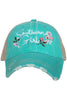 Southern Girl with FLOWERS Wholesale Trucker Hat