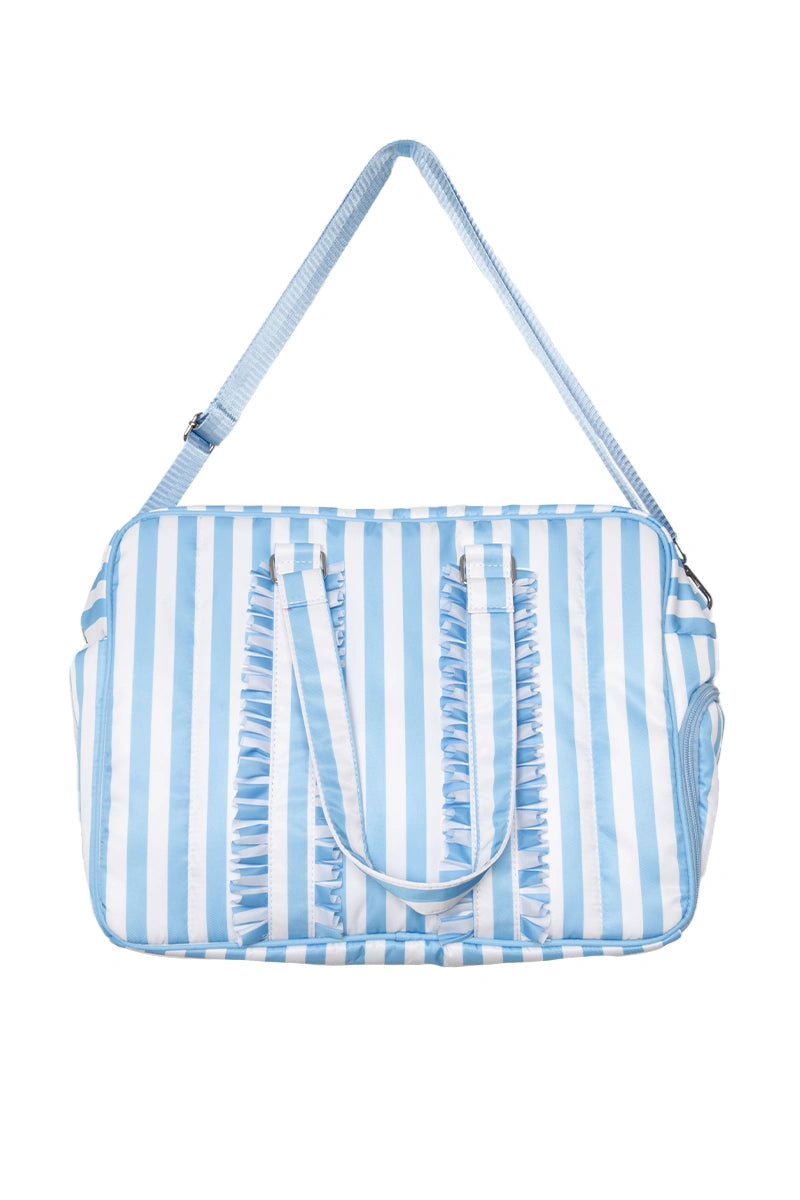 Blue Stripe Wholesale Women's Duffle Bag