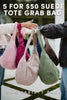 5 for $50 Suede Totes Grab Bag ($110 value)