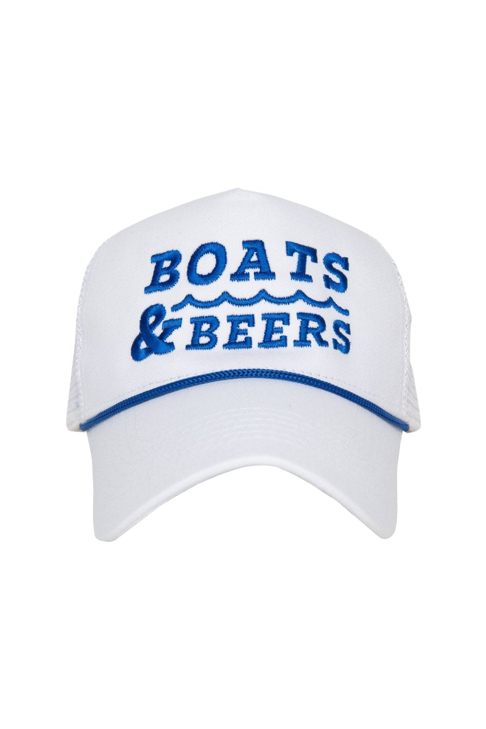 Boats & Beers Trucker Cap with Rope