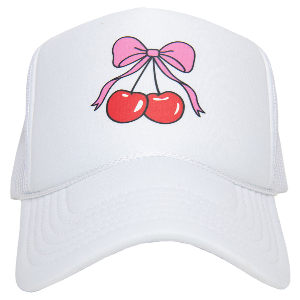Cherry Bow Wholesale Foam Trucker Cap
