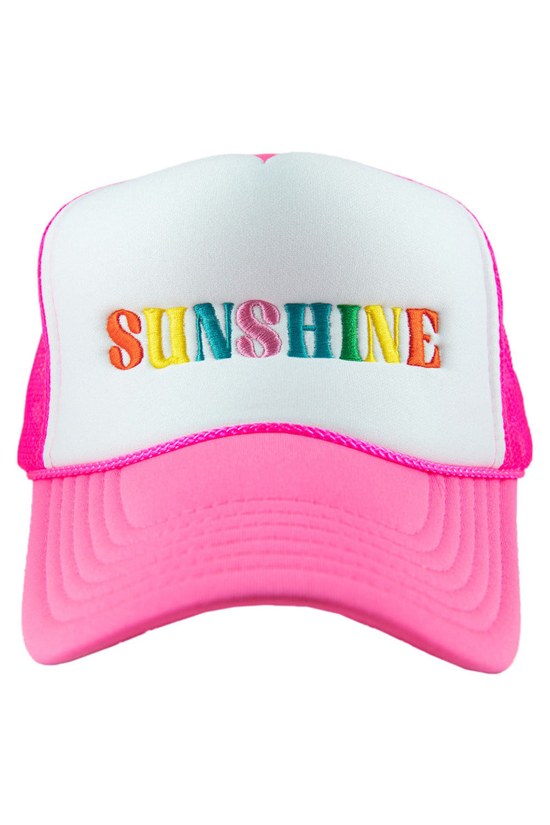 Sunshine (Multicolored) Foam Wholesale Trucker Hat