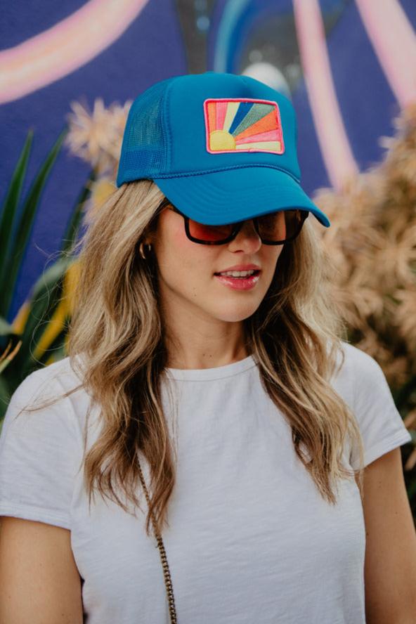 Bursting Sunshine Patch Foam Wholesale Trucker Hat