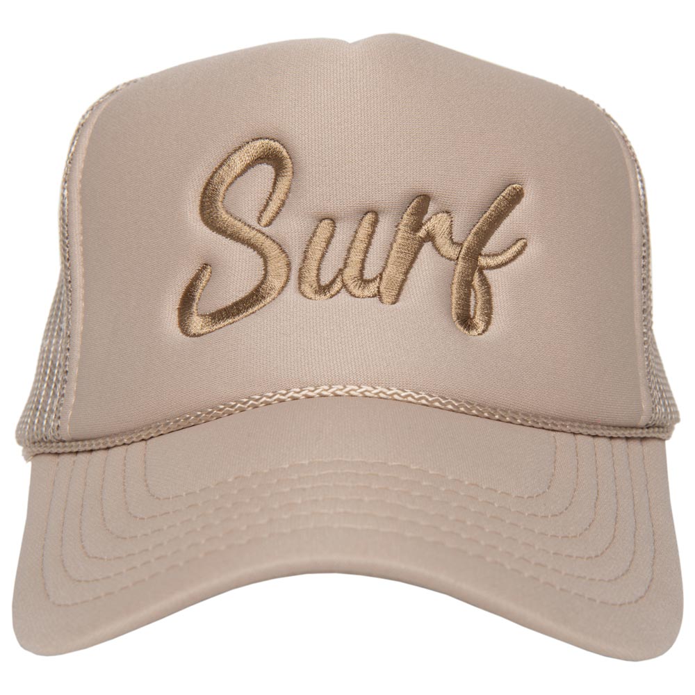 Surf Cursive Foam Trucker Cap