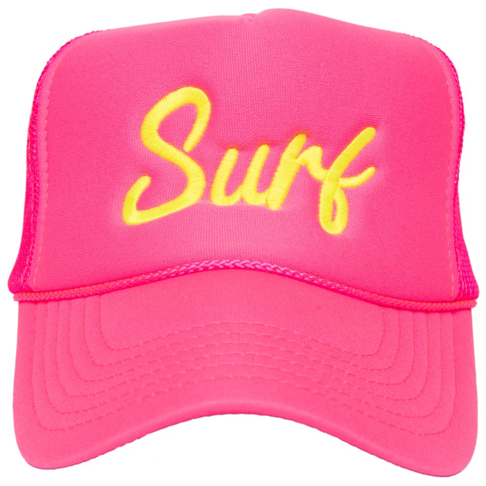 Surf Cursive Foam Trucker Cap