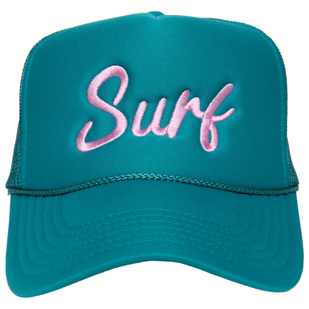 Surf Cursive Foam Trucker Cap