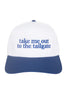 Take Me Out To The Tailgate Wholesale Two-Toned Hat