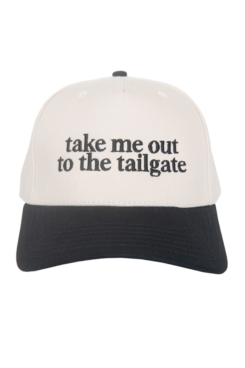 Take Me Out To The Tailgate Wholesale Two-Toned Hat