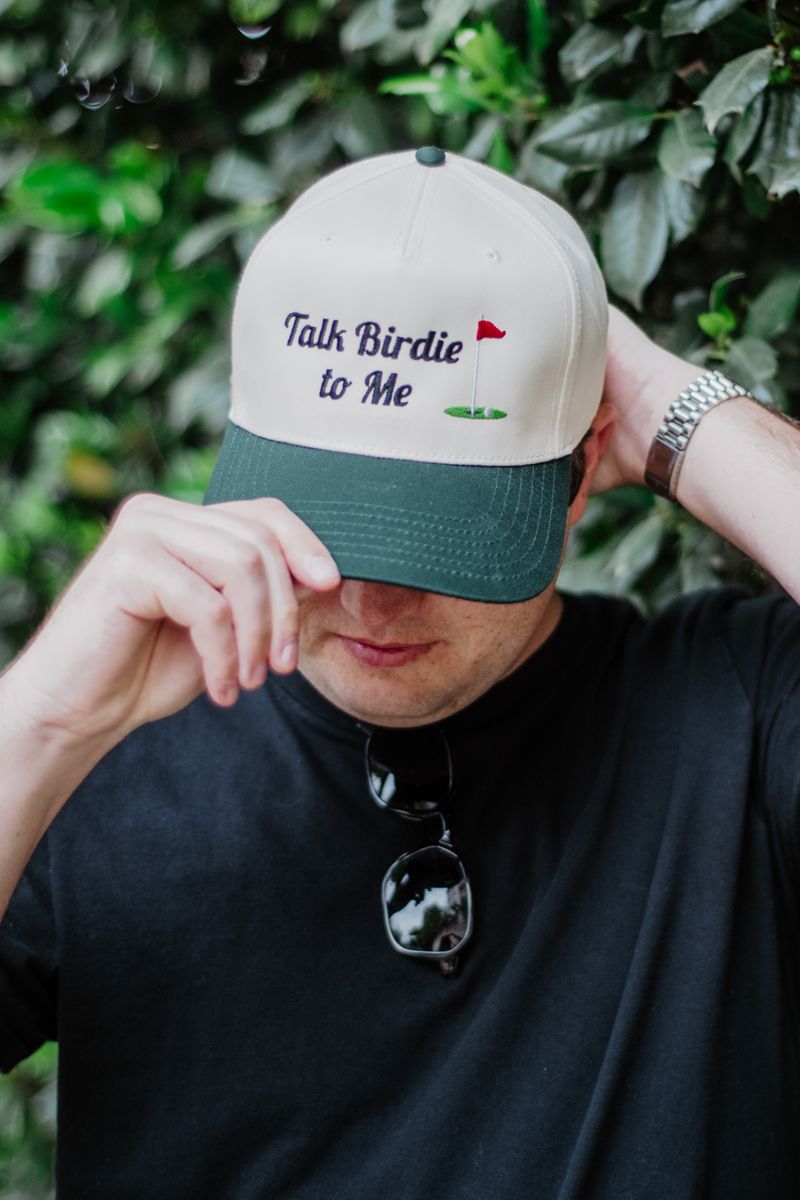 Talk Birdie To Me Wholesale Men's Golf Vintage Hat