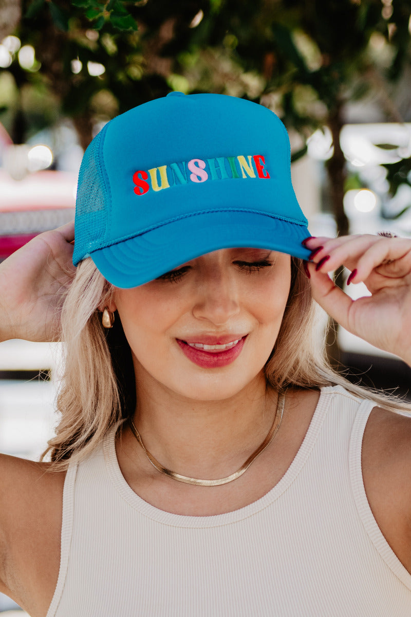 Sunshine (Multicolored) Foam Wholesale Trucker Hat