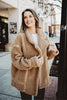 Brown Sherpa Wholesale Teddy Jacket Women's