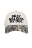 Busy Walking My Dog Wholesale Vintage Trucker Hats for Women