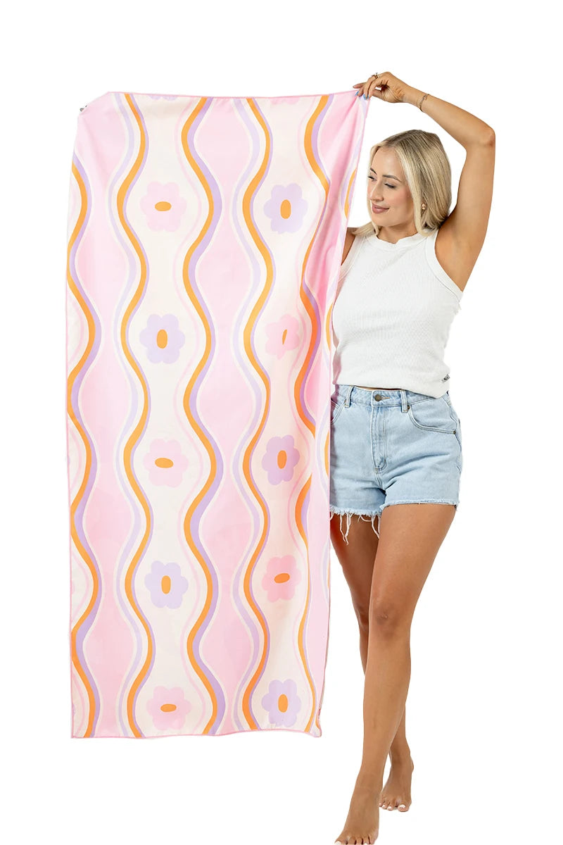 Beach Shells Wholesale Reversible Microfiber Towel