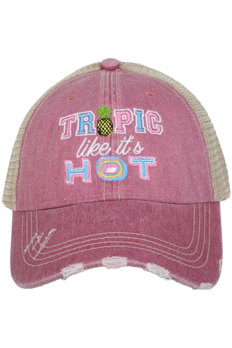 Tropic Like It's Hot Wholesale Trucker Hat