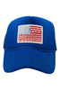 American Flag Wholesale Women's Foam Trucker Hat