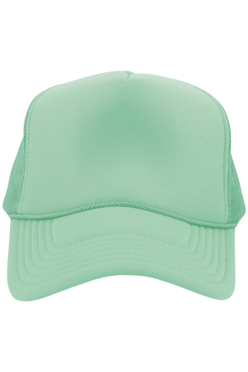 Seafoam Green Wholesale Blank Foam Hat