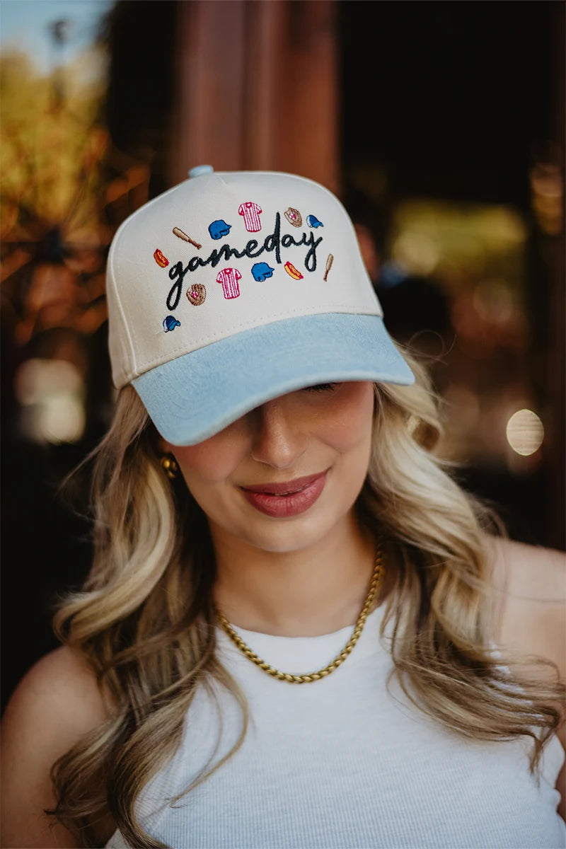 Gameday Baseball Doodles Wholesale Trucker Cap