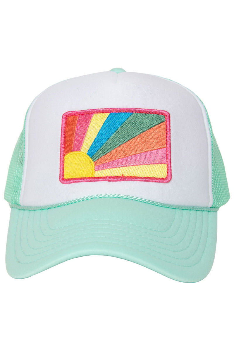 Bursting Sunshine Patch Foam Wholesale Trucker Hat