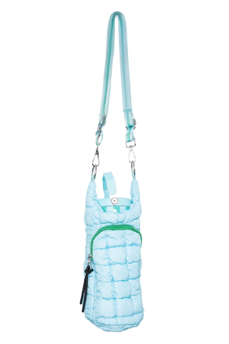 Light Blue Two-Toned Wholesale Water Bottle Holder