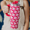 Multicolored Hearts Wholesale 40 Oz Tumbler