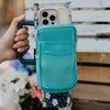 Deep Teal Wholesale Tumbler Wallet Pouch