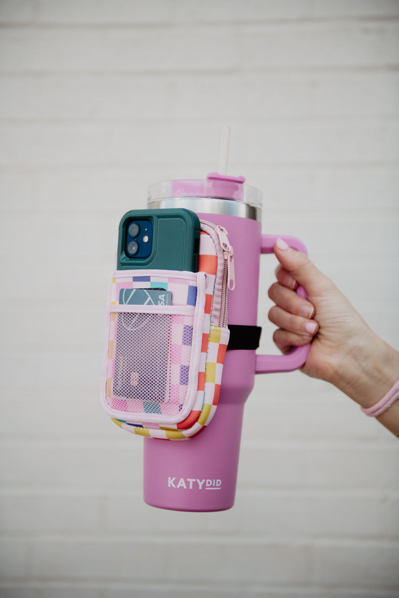 Multicolored Checkered Wholesale ZIPPER POUCH