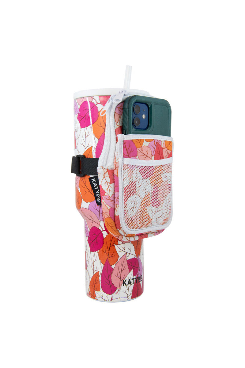 Fall Leaves Wholesale Tumbler Zipper Pouch