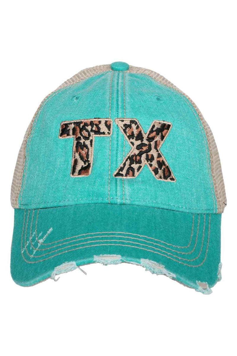 TX Texas Leopard State Wholesale Hat