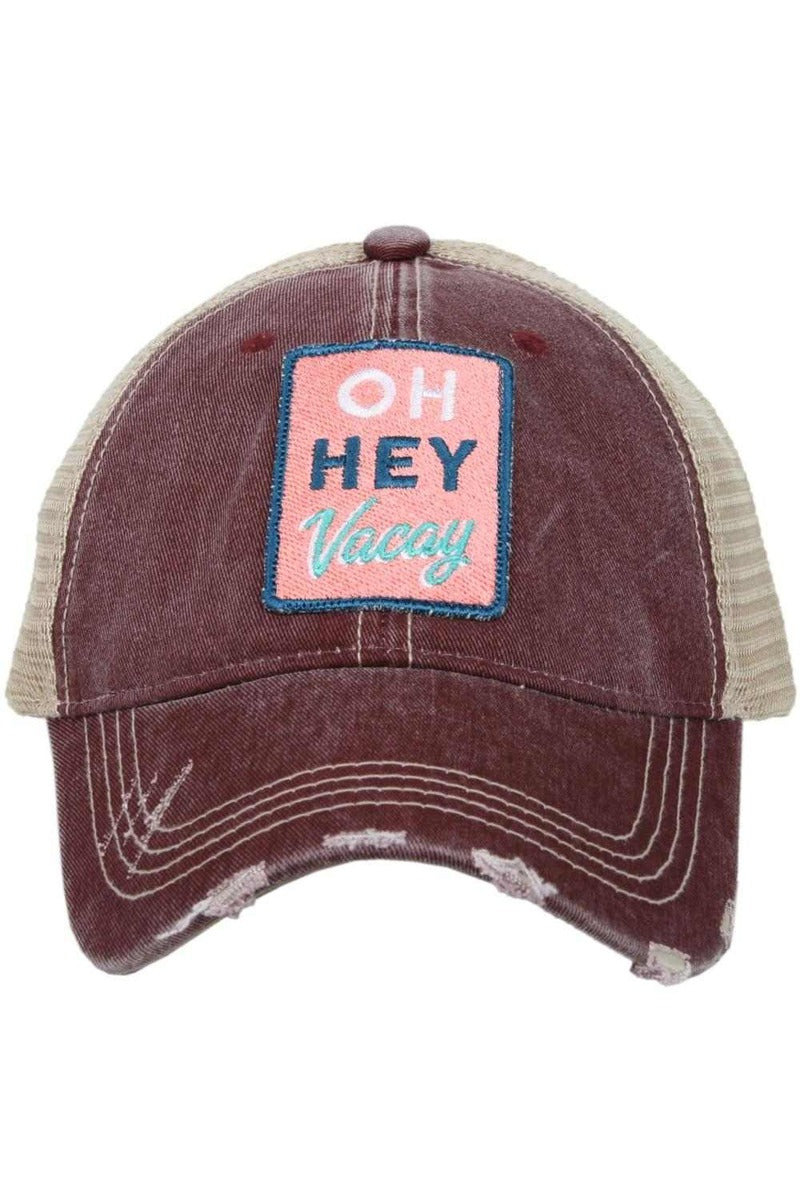 Oh Hey Vacay Trucker Hat