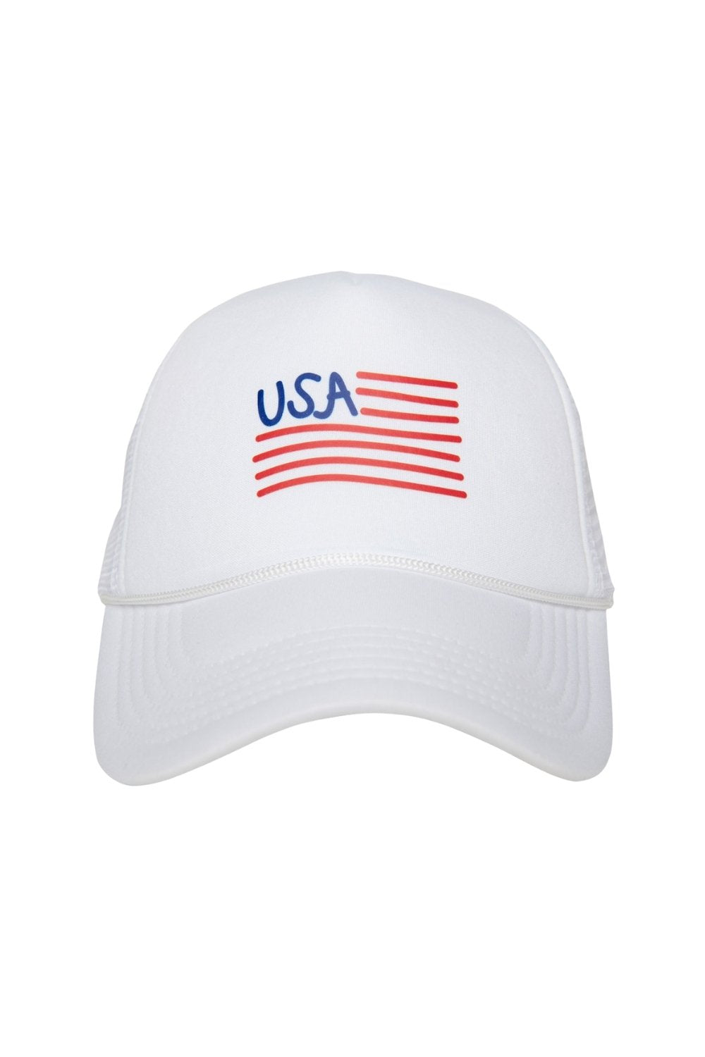 USA Flag Illustraton Wholesale Foam Trucker Cap