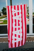 VACAY Stripes Leaves Wholesale Microfiber Towel