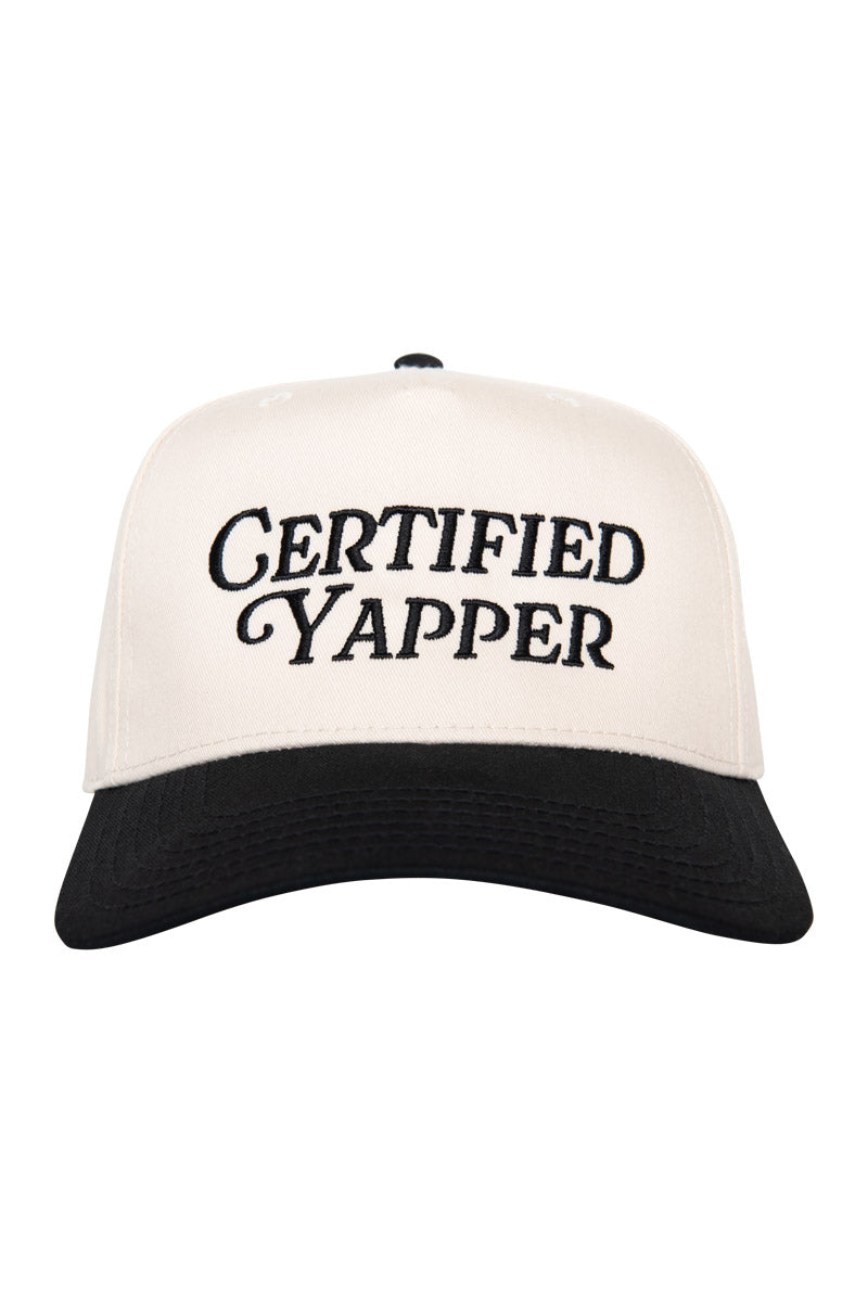 Certified Yapper Wholesale Two-Toned Vintage Hat