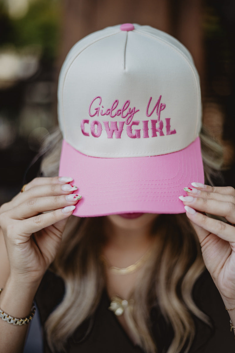 Giddy Up Cowgirl Wholesale Two-Toned Vintage Hat
