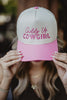 Giddy Up Cowgirl Wholesale Two-Toned Vintage Hat