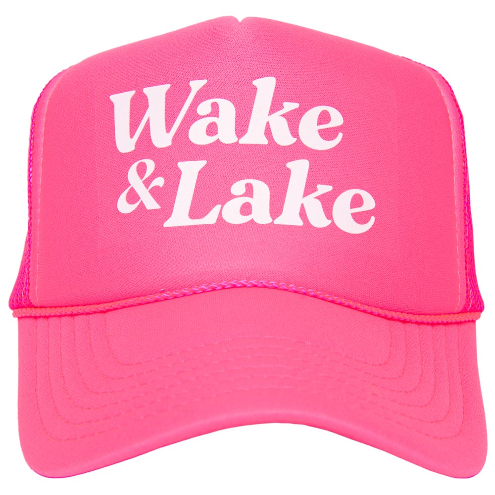 Wake & Lake Foam Trucker Hat Wholesale