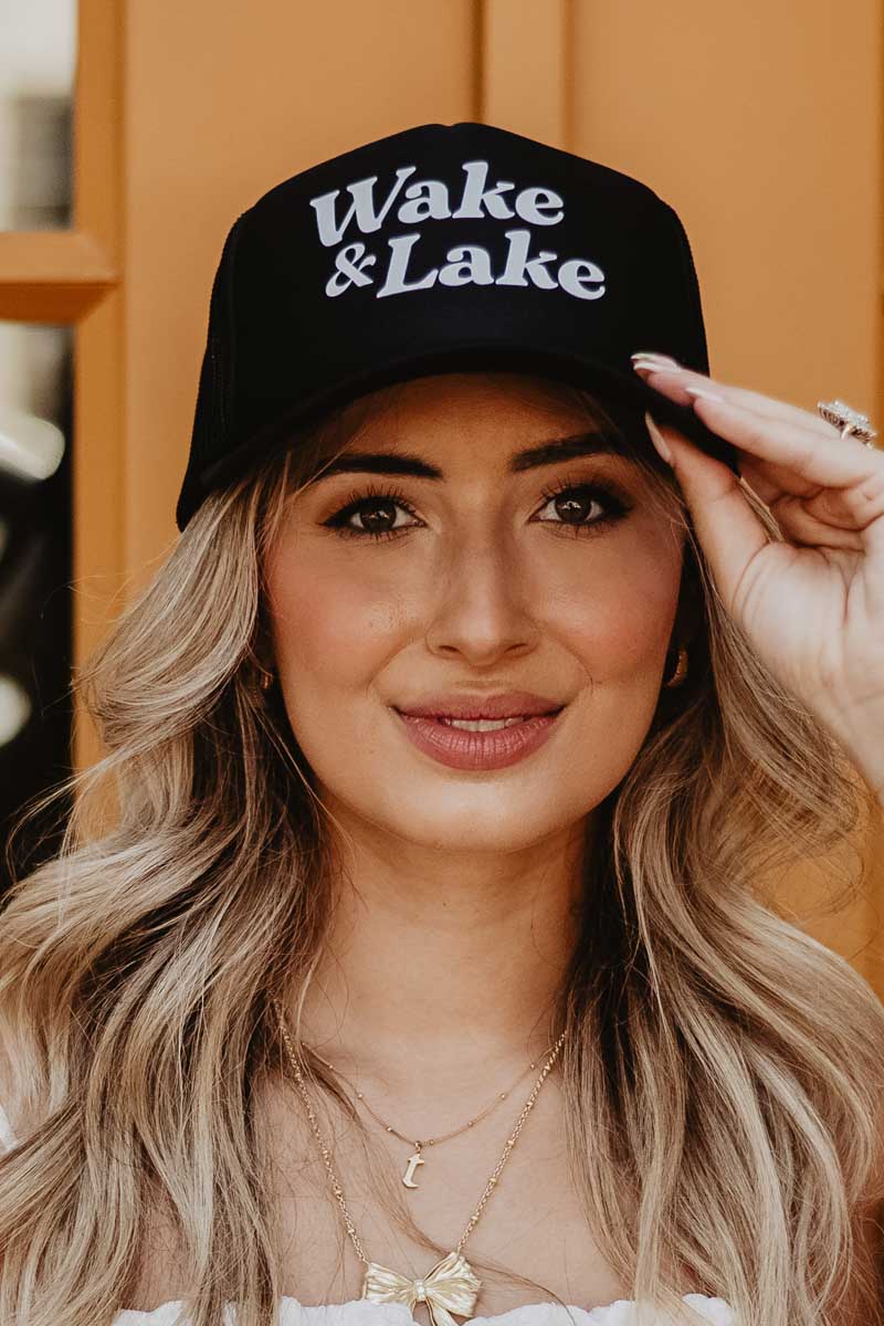 Wake & Lake Foam Trucker Hat Wholesale