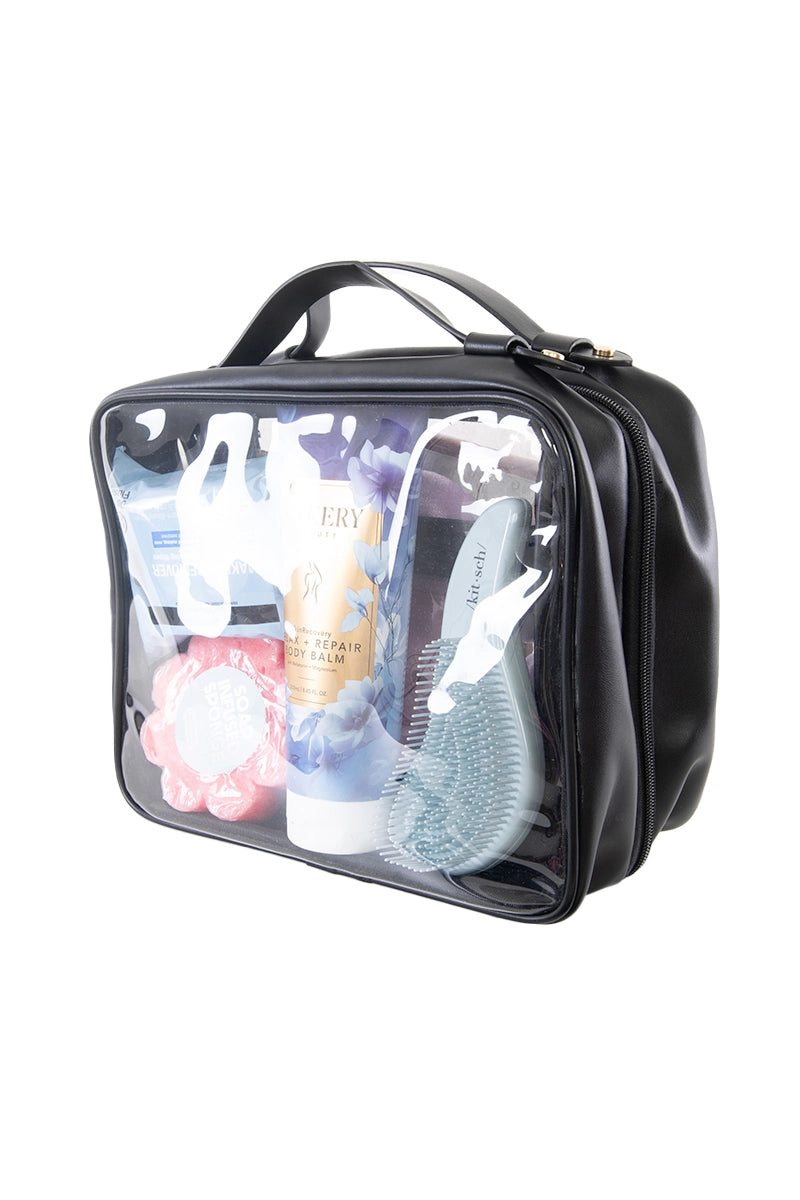 Black Large Wholesale Makeup & Toiletries Organizer
