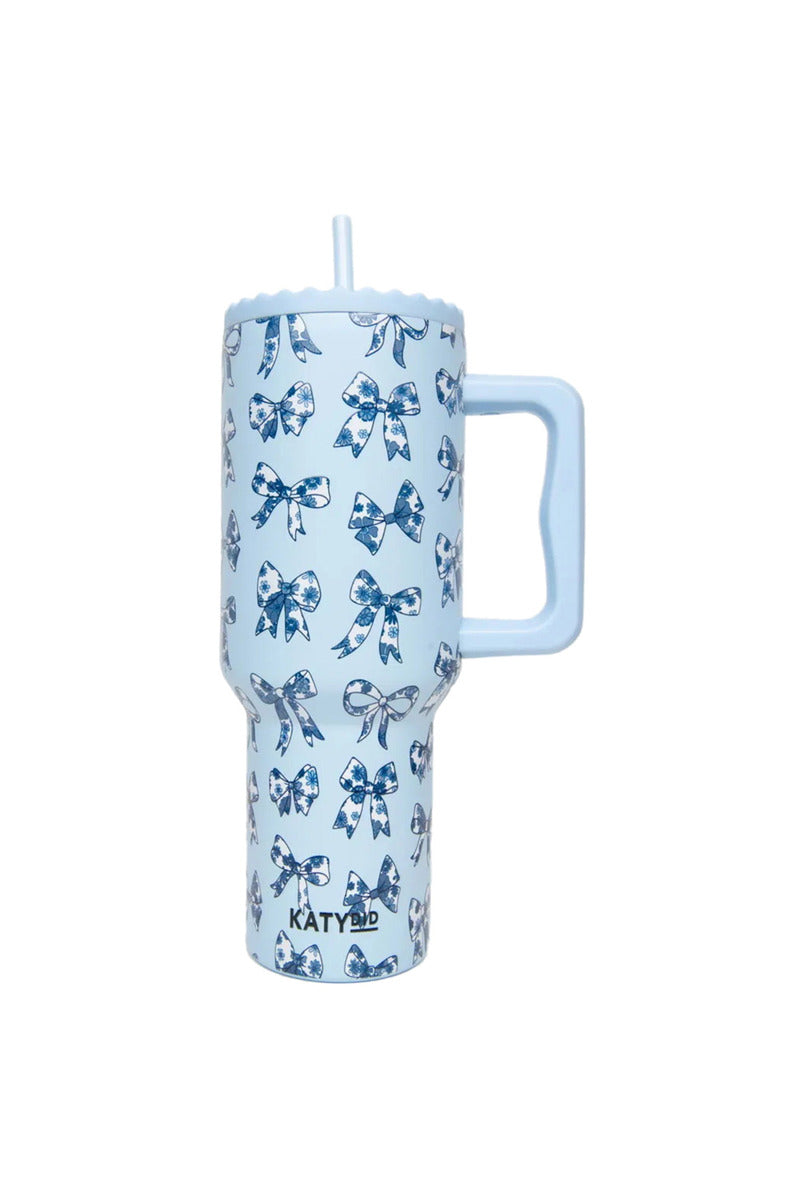 Chinoiserie Coquette Bows Wholesale Drink Tumbler