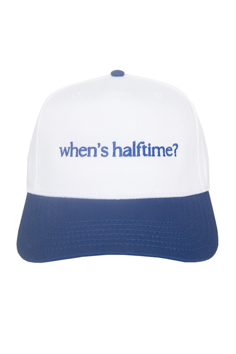 When's Halftime? Wholesale Two-Toned Snapback Hat