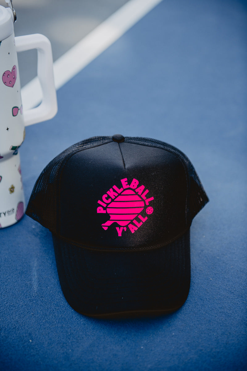 Pickleball Y'all DECAL Wholesale Foam Trucker Hat